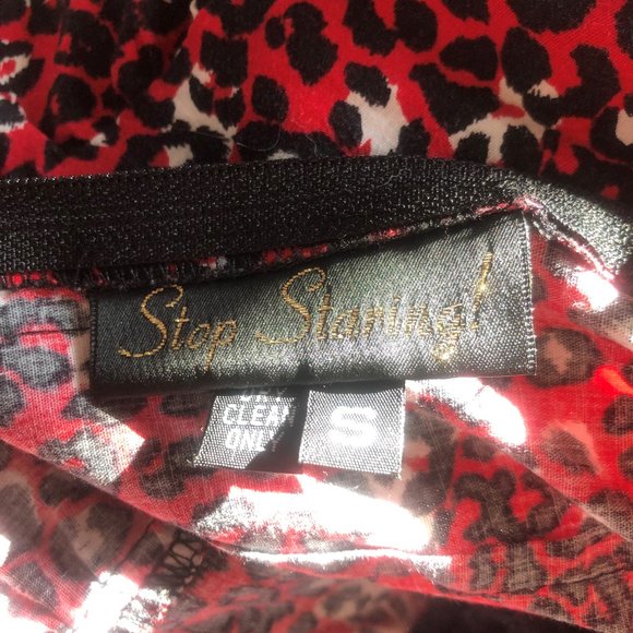 Stop Staring halter dress with swing skirt - Picture 3 of 3